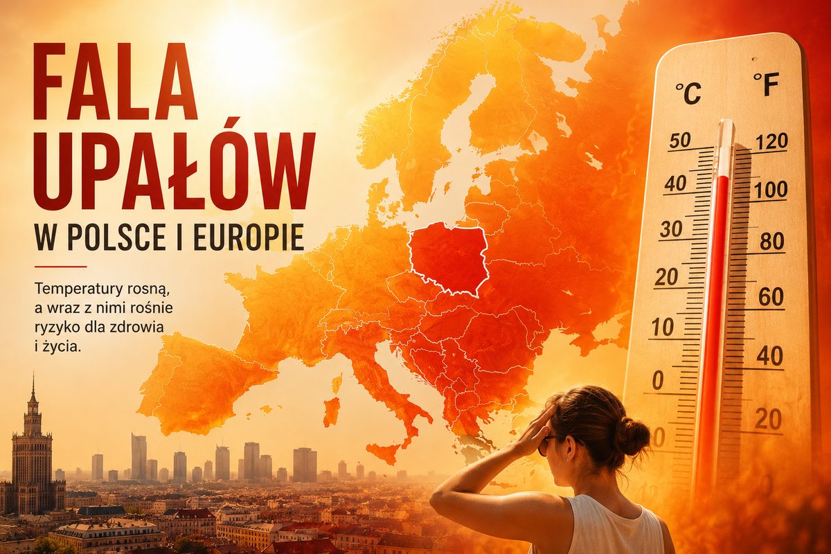 fala upałów w Polsce i Europie